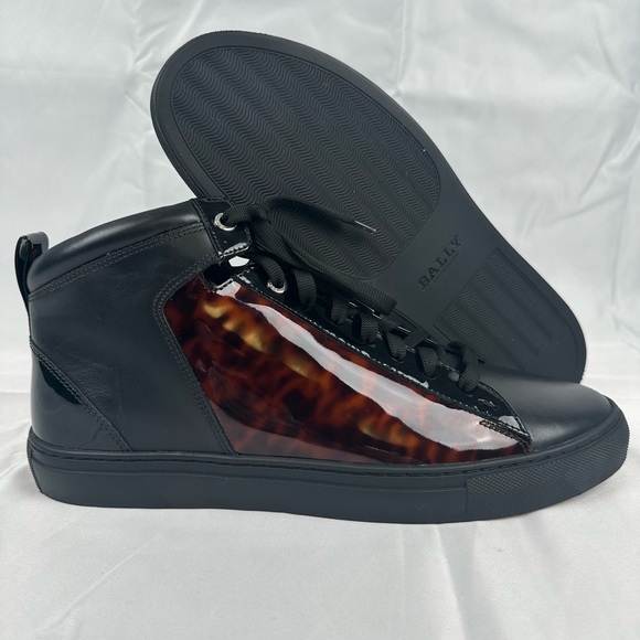 Bally Hedo Turtle High Top Sneakers - Picture 4 of 8